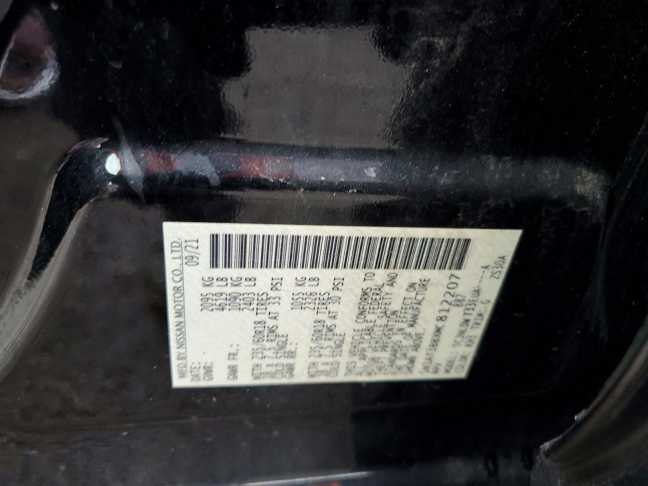 2021 Nissan Rogue sv