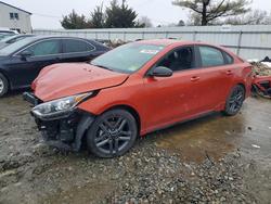 KIA salvage cars for sale: 2021 KIA Forte Gt-line