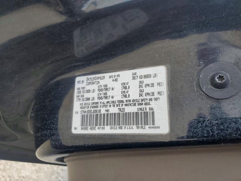 2003 Dodge RAM 1500 ST