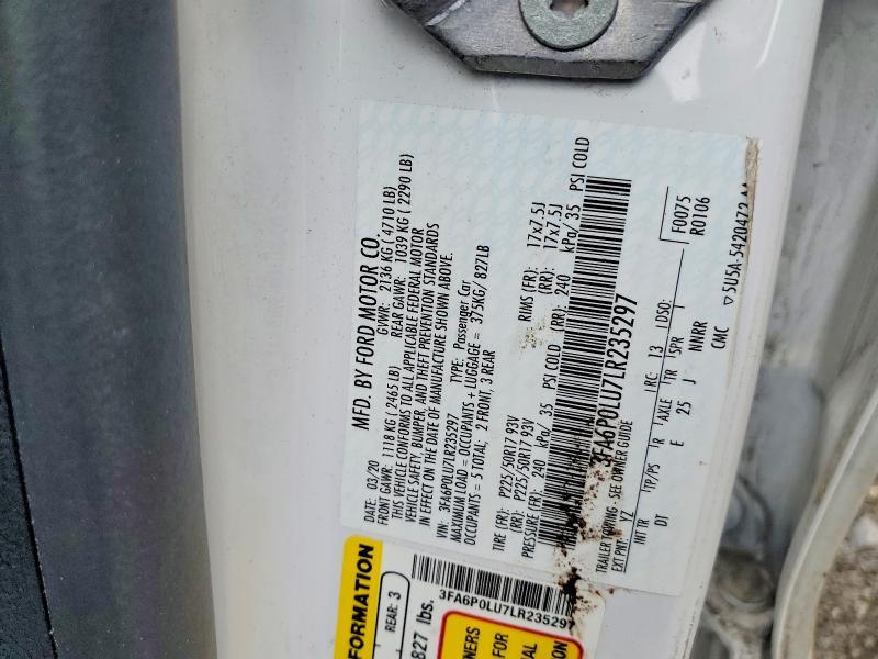 2020 Ford Fusion se
