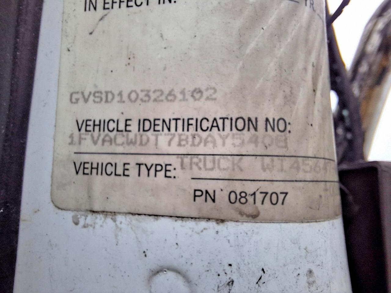 2011 Freightliner Business Class M2 BOX Truck