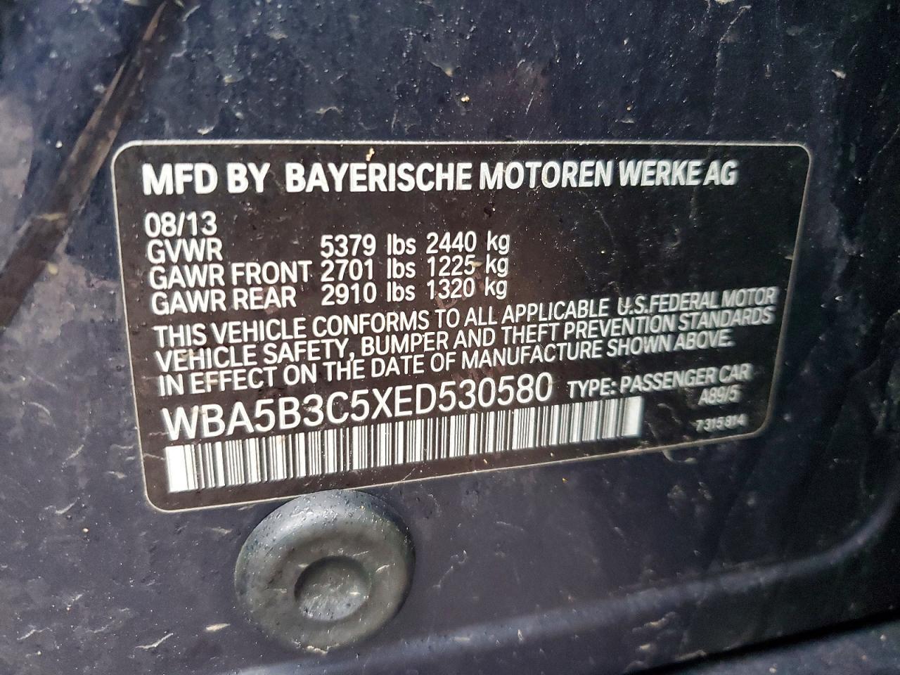 2014 BMW 535 xi