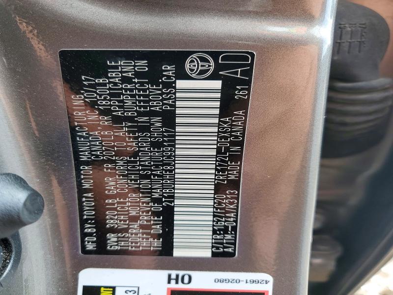 2018 Toyota Corolla se