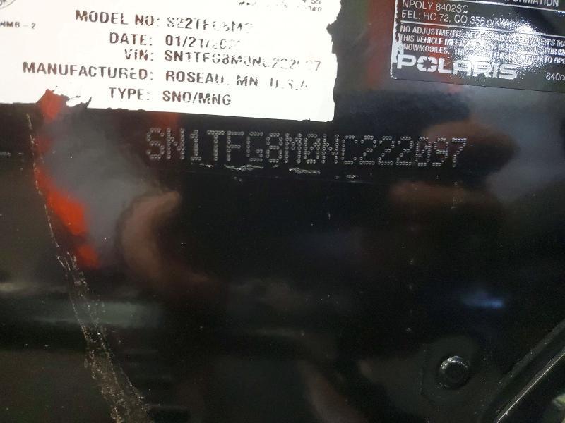 2022 Polaris Matryx RMK PKG