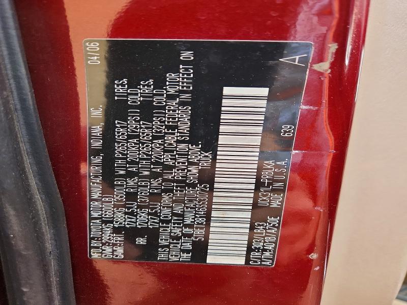 2006 Toyota Tundra Limited