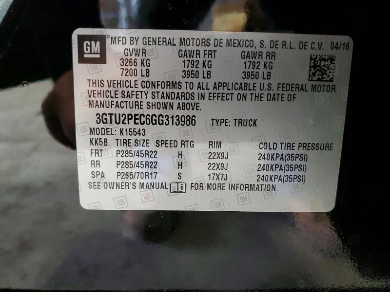 2016 GMC Sierra K1500 Denali