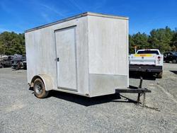 Salvage trucks for sale at Shreveport, LA auction: 2016 Spartan Cargo SP7X10SA Enclosed Cargo Trailer