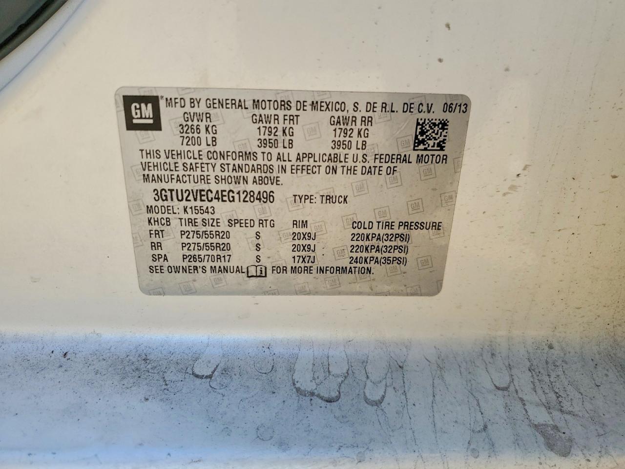 2014 GMC Sierra K1500 SLT