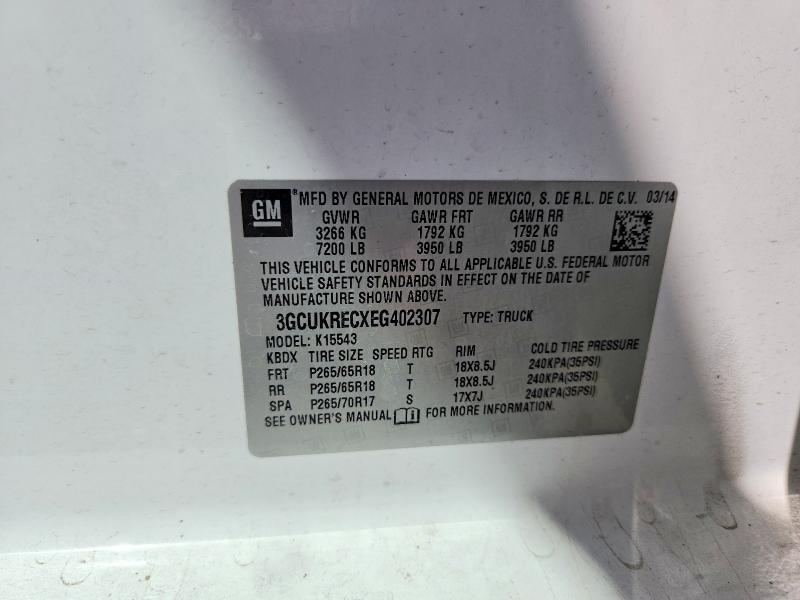 2014 Chevrolet Silverado K1500 LT