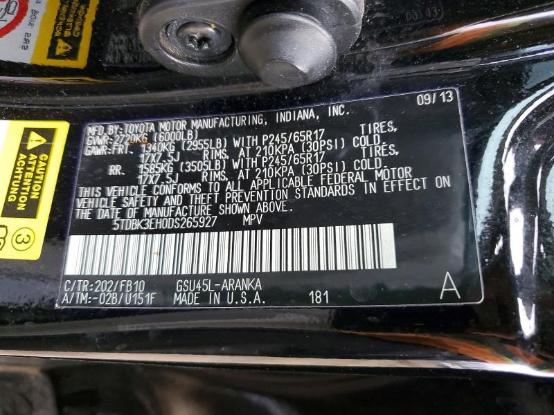 2013 Toyota Highlander Base