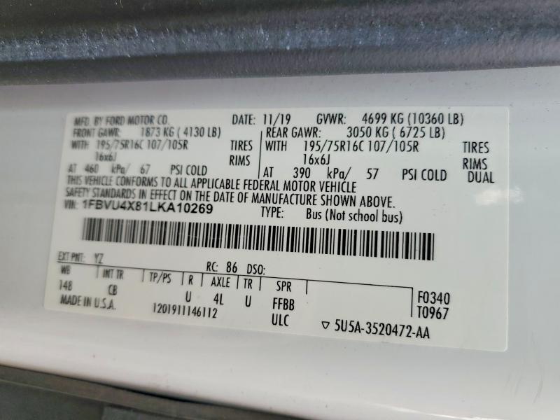 2020 Ford Transit T-350 HD