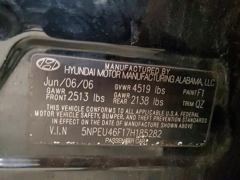 2007 Hyundai Sonata se