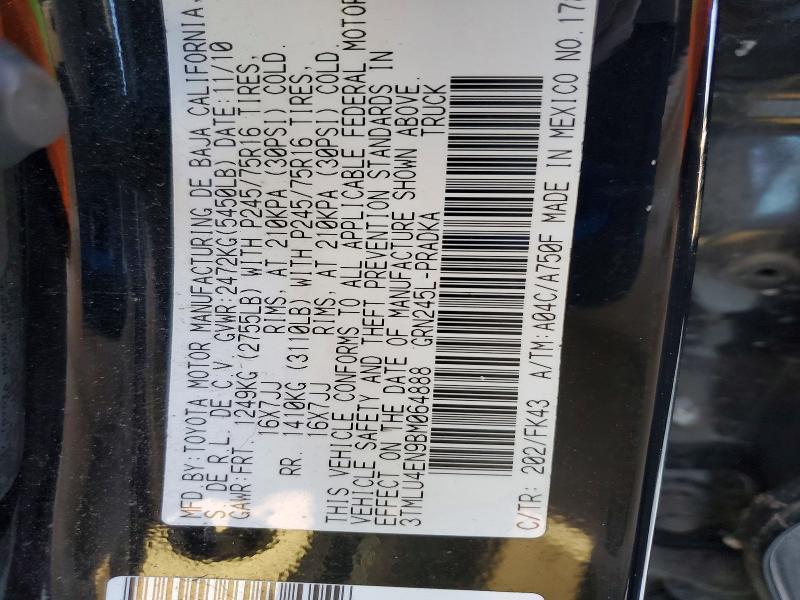 2011 Toyota Tacoma V6