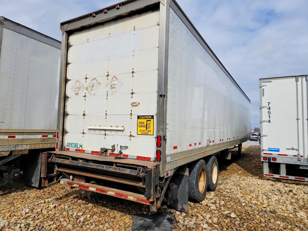 2009 1z5g 2009 Great Dane Trailers 48' DRY Van W/LIFTGATE