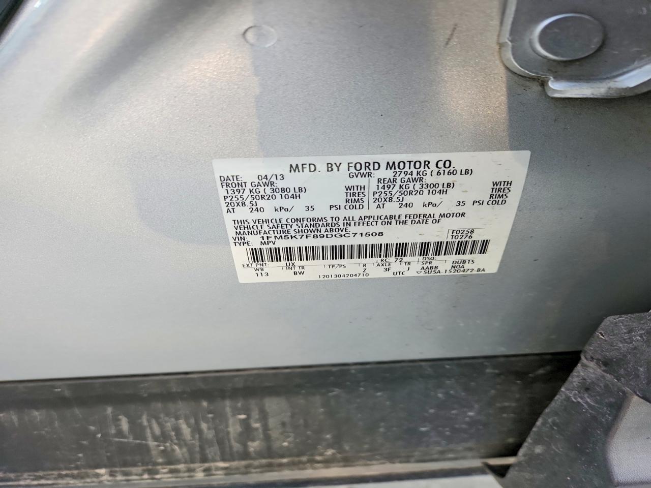 2013 Ford Explorer Limited