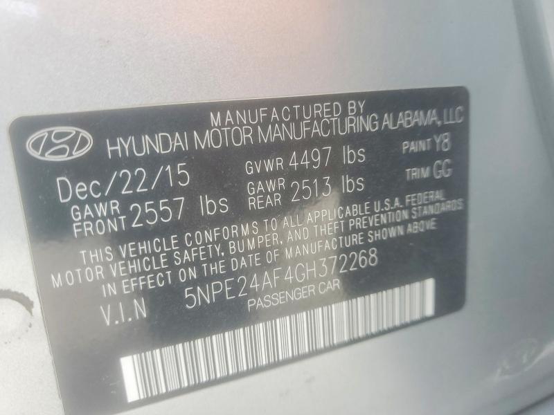 2016 Hyundai Sonata se