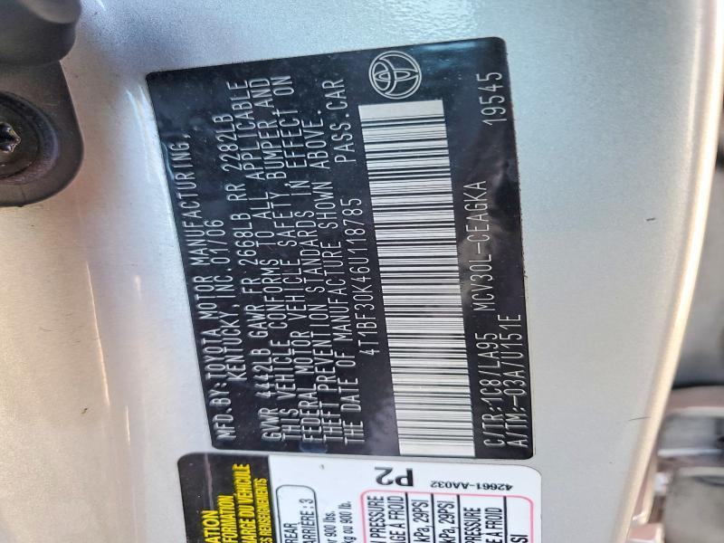 2006 Toyota Camry xle V6