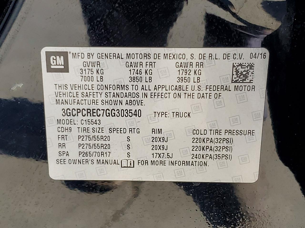 2016 Chevrolet Silverado C1500 LT