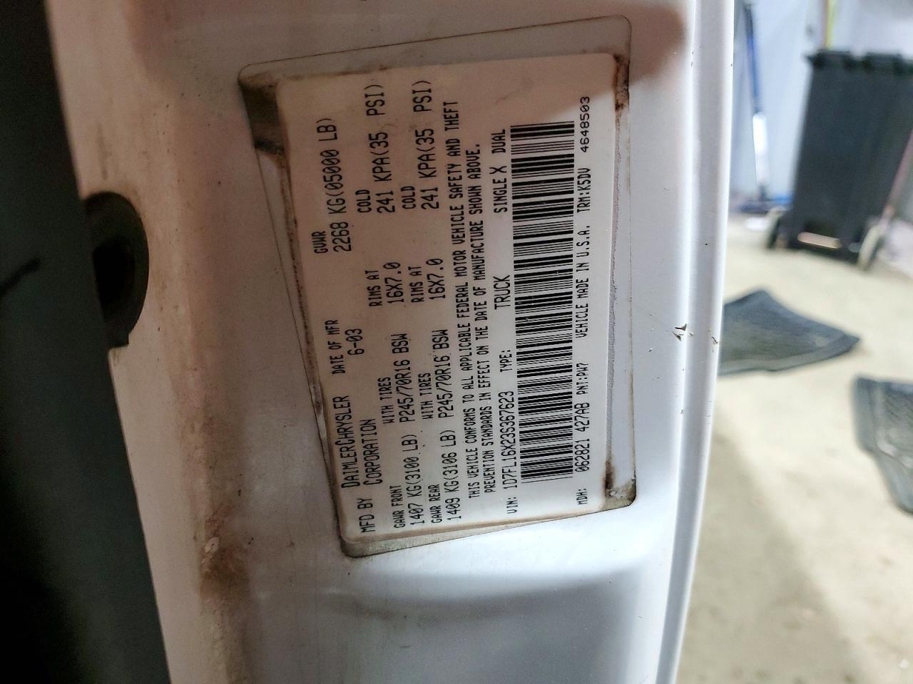 2003 Dodge Dakota SXT