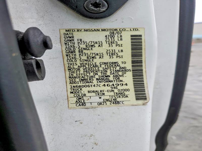 2007 Nissan Frontier XE