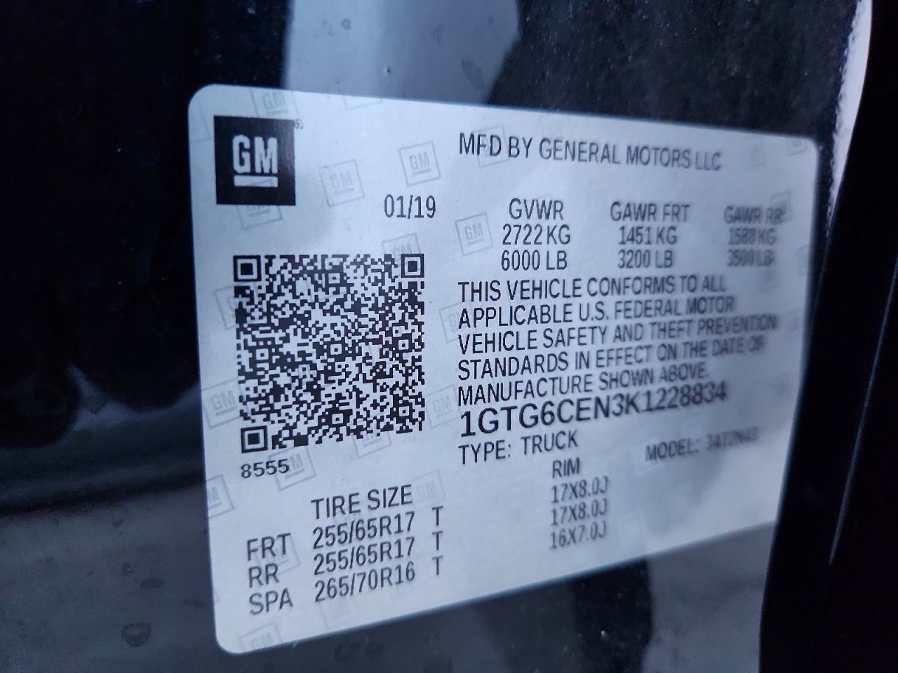 2019 GMC Canyon SLE