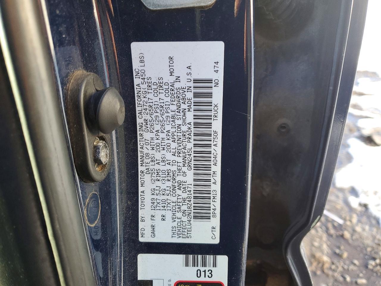 2008 Toyota Tacoma V6