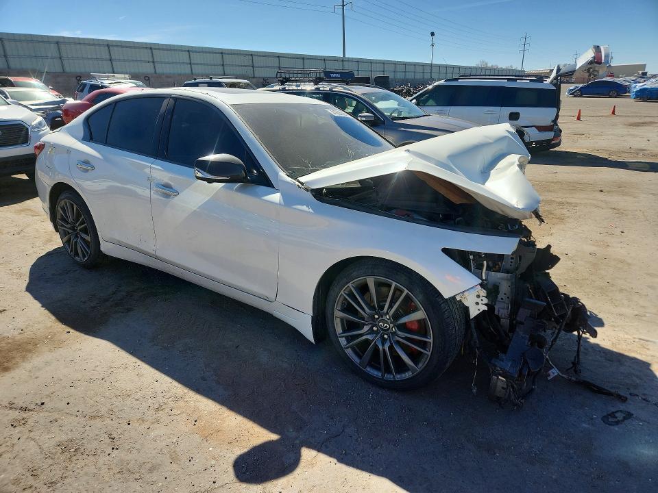2021 Infiniti Q50 red Sport 400