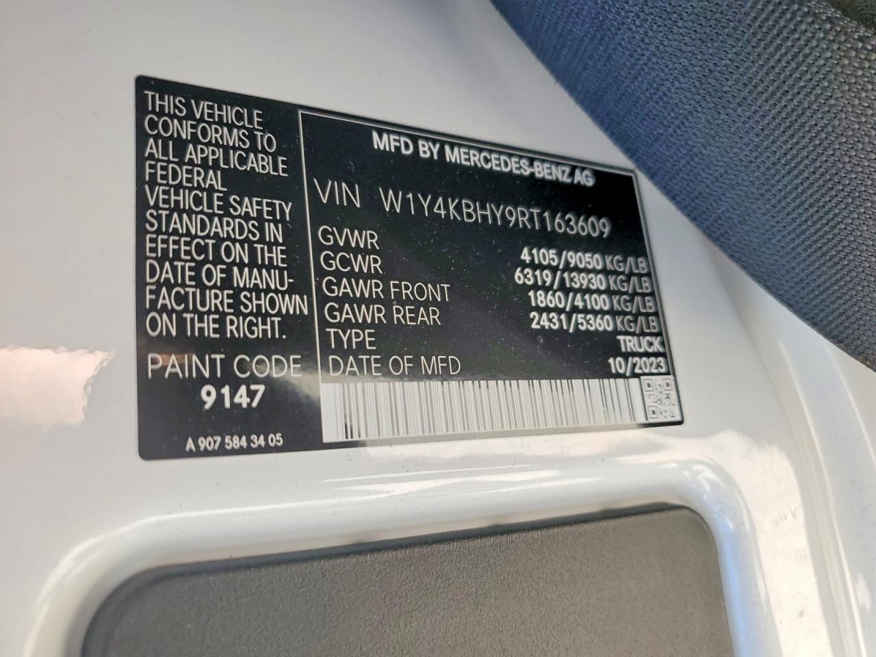 2024 Mercedes-Benz Sprinter 2500