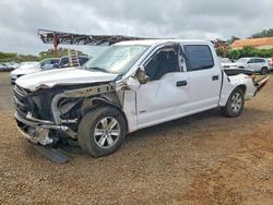Salvage trucks for sale at Kapolei, HI auction: 2016 Ford F-150 XL Supercab 14