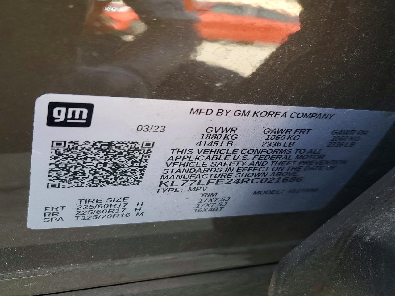 2024 Chevrolet Trax ls