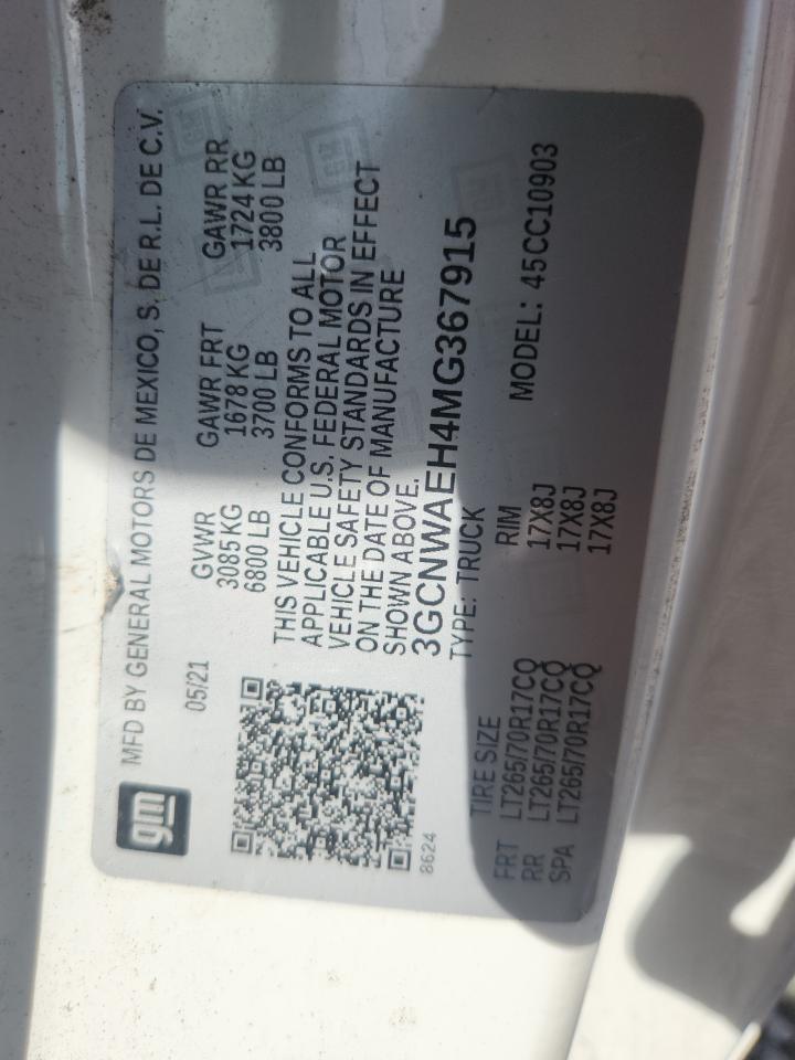 2021 Chevrolet Silverado C1500