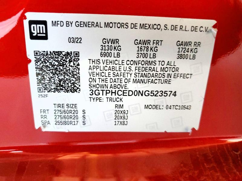 2022 GMC Sierra C1500 Elevation