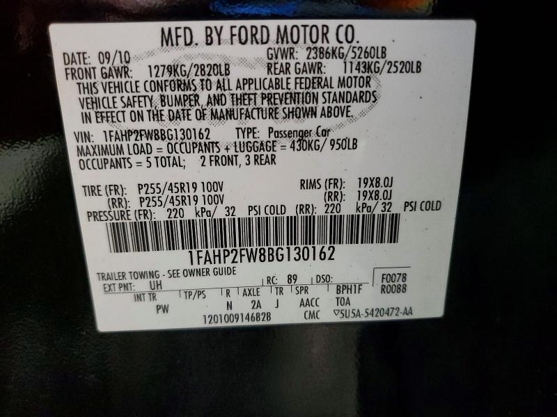 2011 Ford Taurus Limited