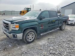 Salvage trucks for sale at Barberton, OH auction: 2014 GMC Sierra K1500 SLE