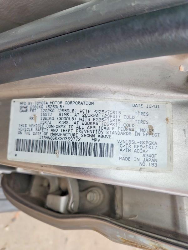 2002 Toyota 4runner SR5