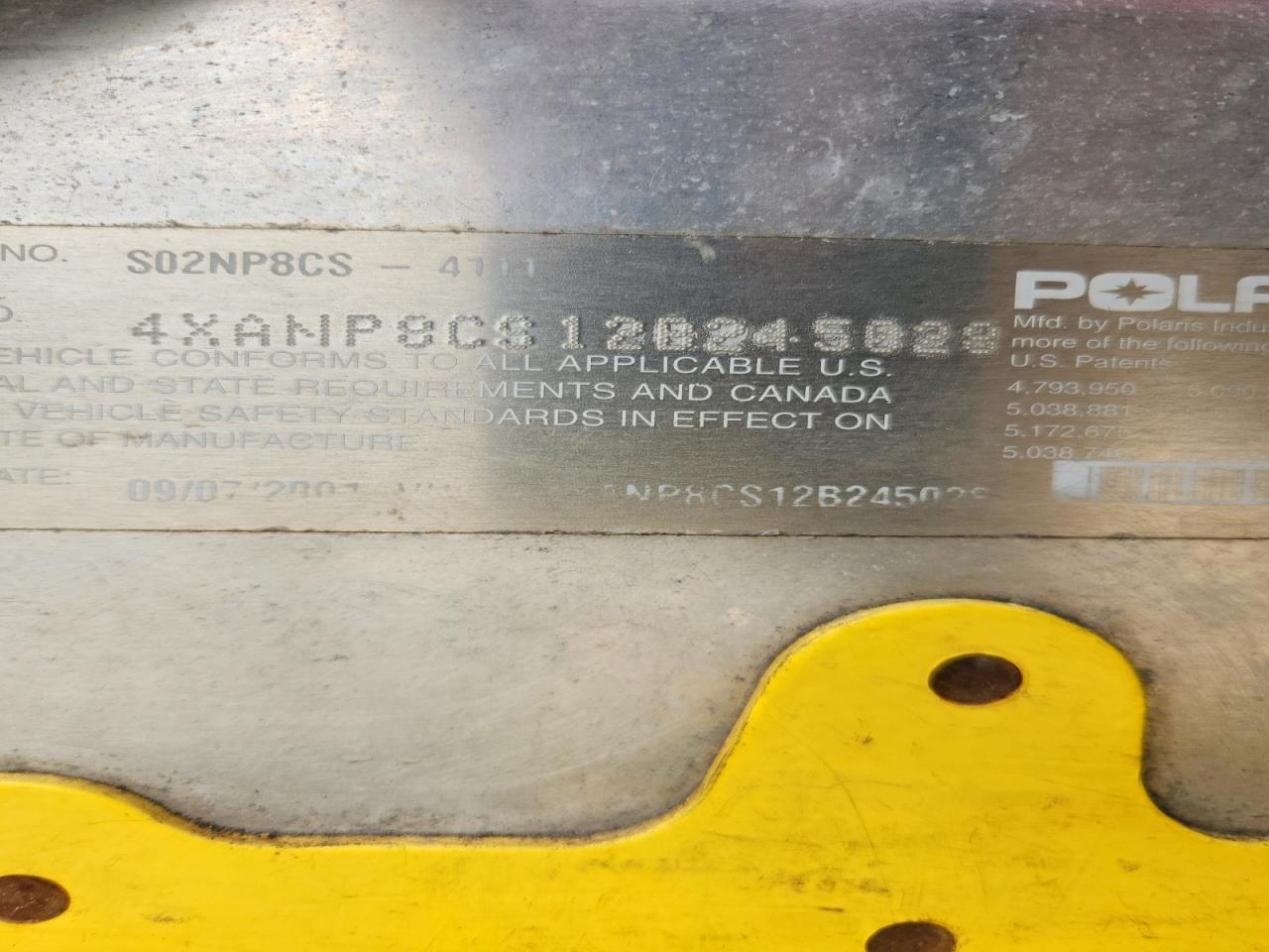 2002 Polaris XC