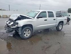 Salvage trucks for sale at Portland, OR auction: 2005 Dodge Dakota Quad SLT