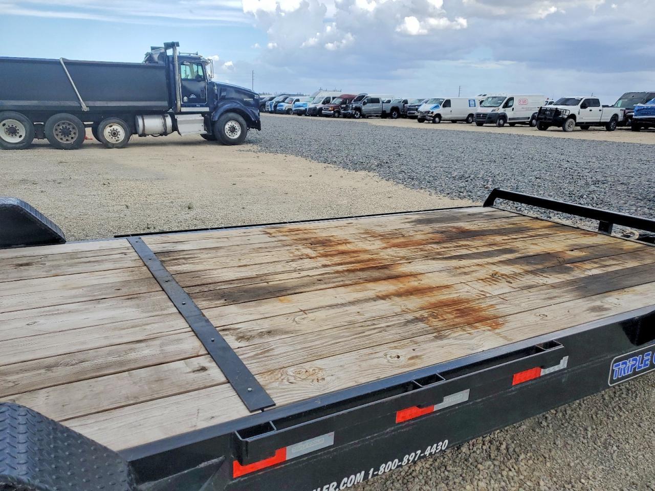 2025 Triple Crown ECF7X2414K Equipment Trailer