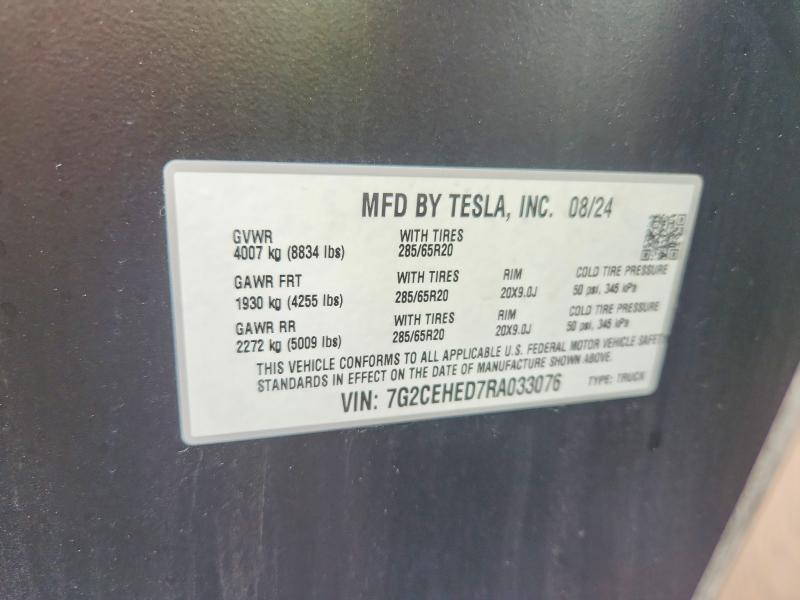 2024 Tesla Cybertruck