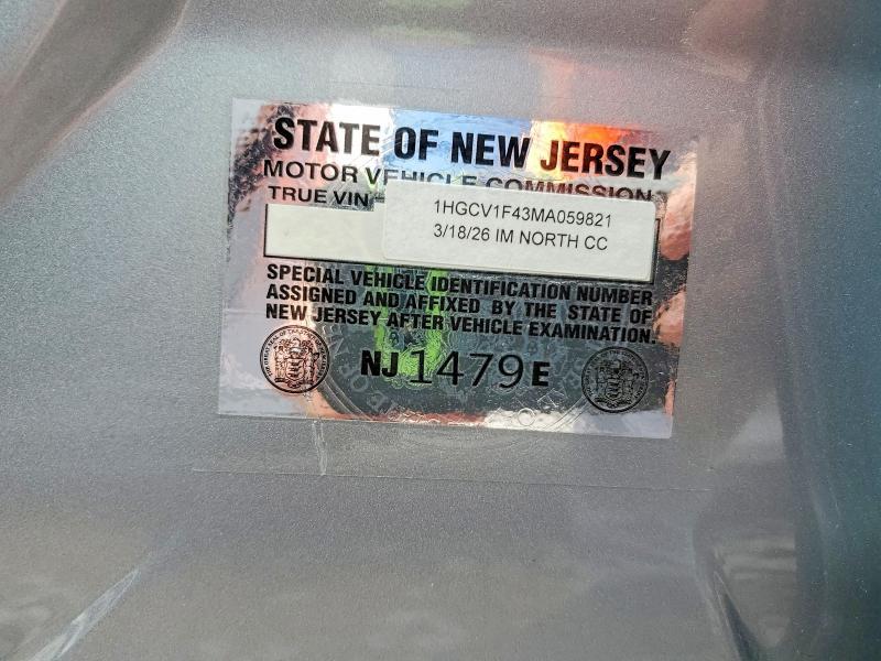 2021 Honda Accord Sport se