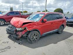 2017 Mitsubishi Outlander gt en venta en Clewiston, FL