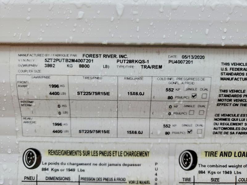 2021 Forest River Puma