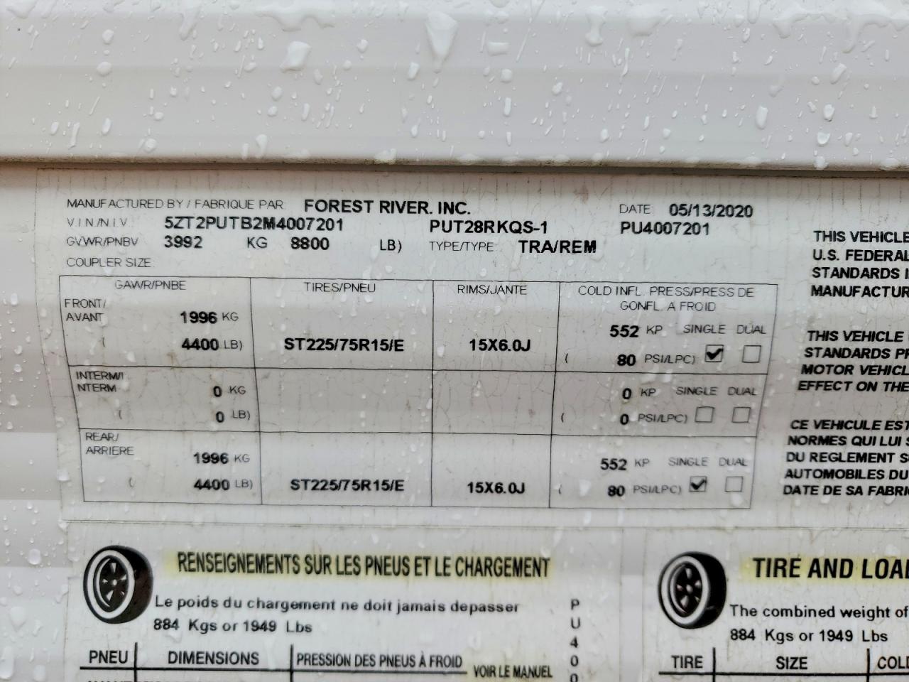 2021 Forest River Puma