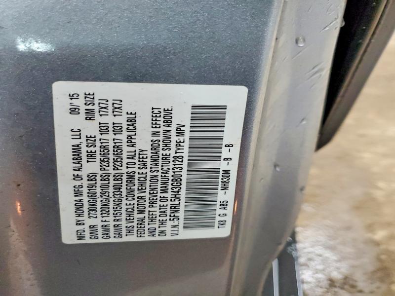 2016 Honda Odyssey ex