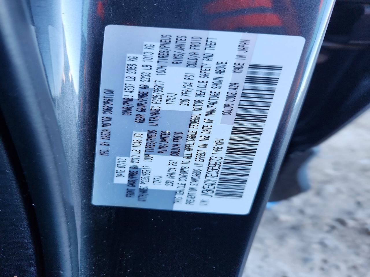 2014 Mazda Cx-5 Touring