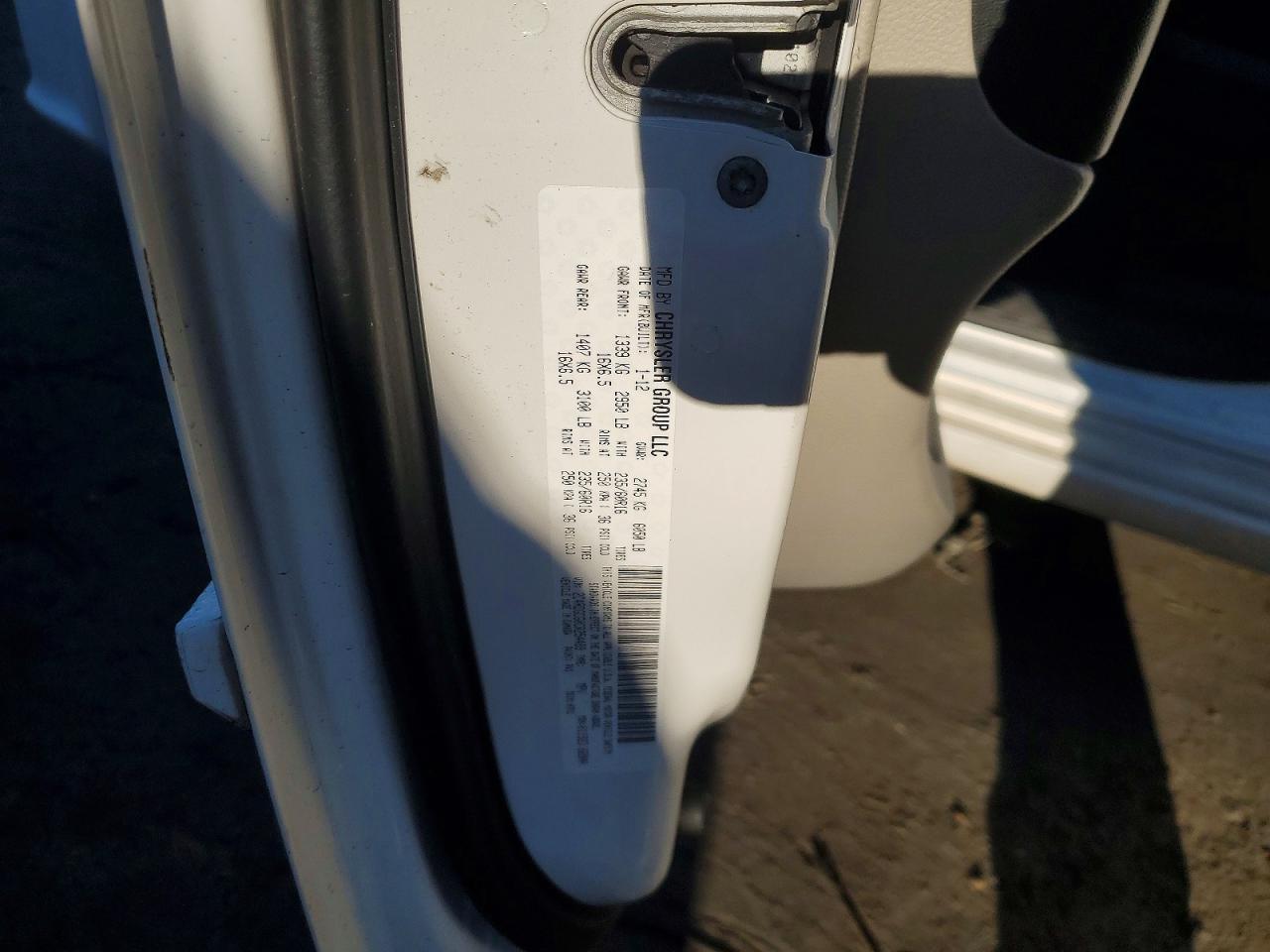 2012 Dodge Grand Caravan sxt