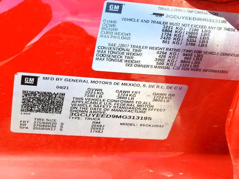 2021 Chevrolet Silverado K1500 RST