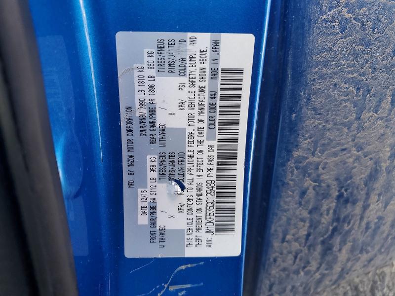 2016 Mazda Cx-3 Sport