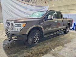 Nissan salvage cars for sale: 2017 Nissan Titan XD Platinum Reserve