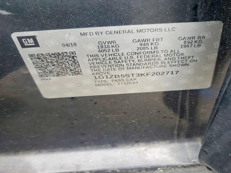 2019 Chevrolet Malibu ls
